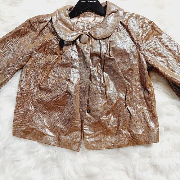 Live a little Leather jacket - Picture 1 of 12